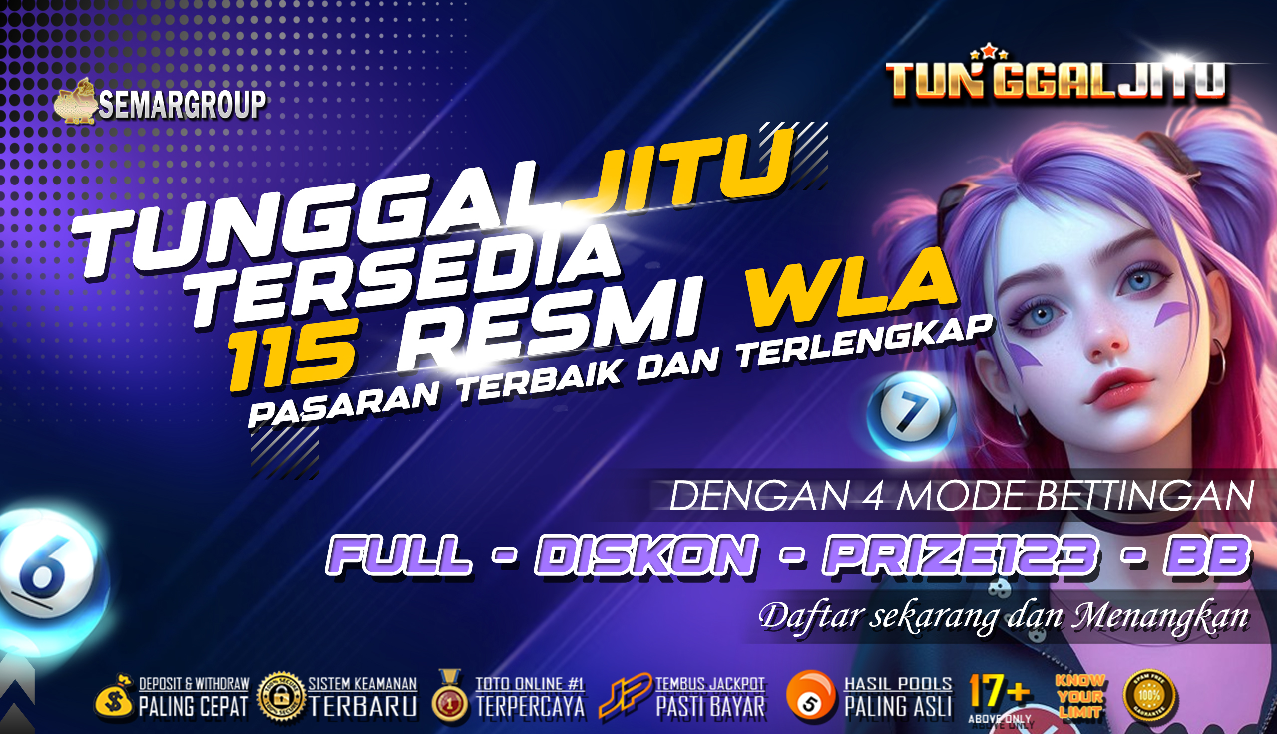LOGIN & DAFTAR SEKARANG | LINK ALTERNATIF TUNGGALJITU