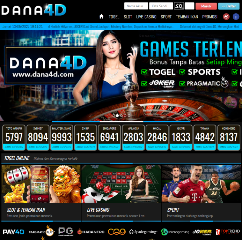 Daftar Slot Online Gacor