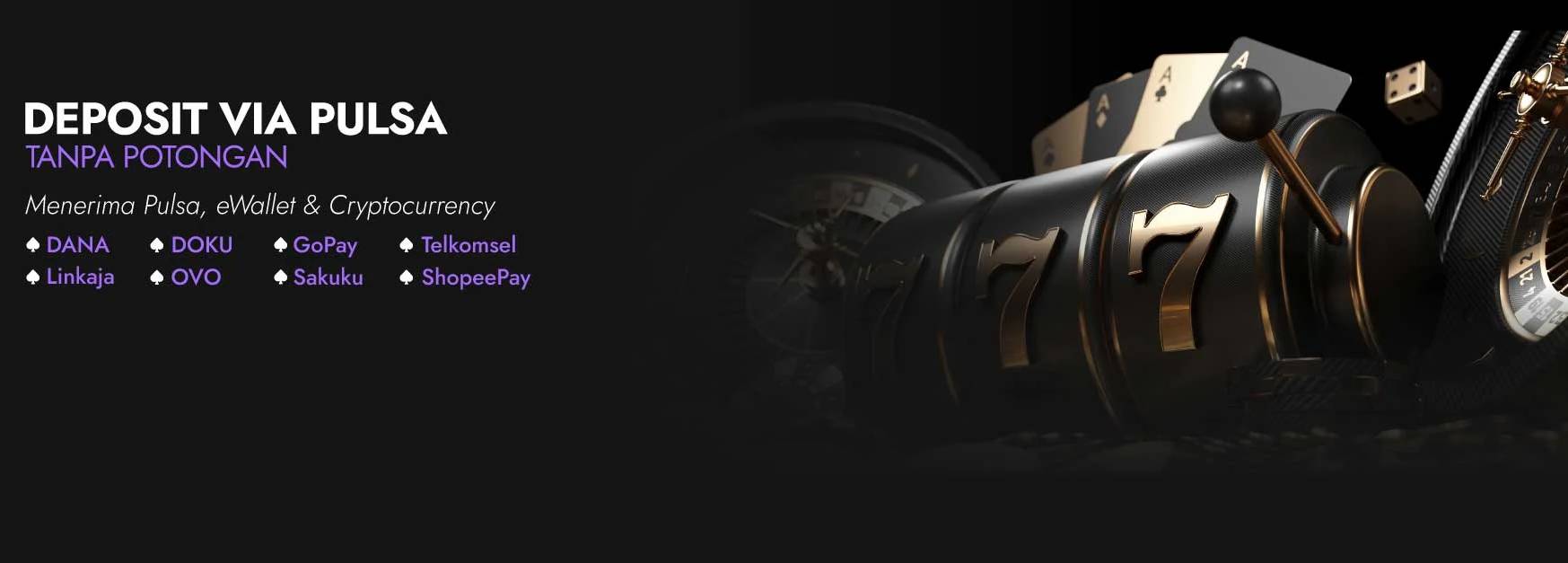 PokerGalaxy Deposit Via Pulsa Tanpa Potongan