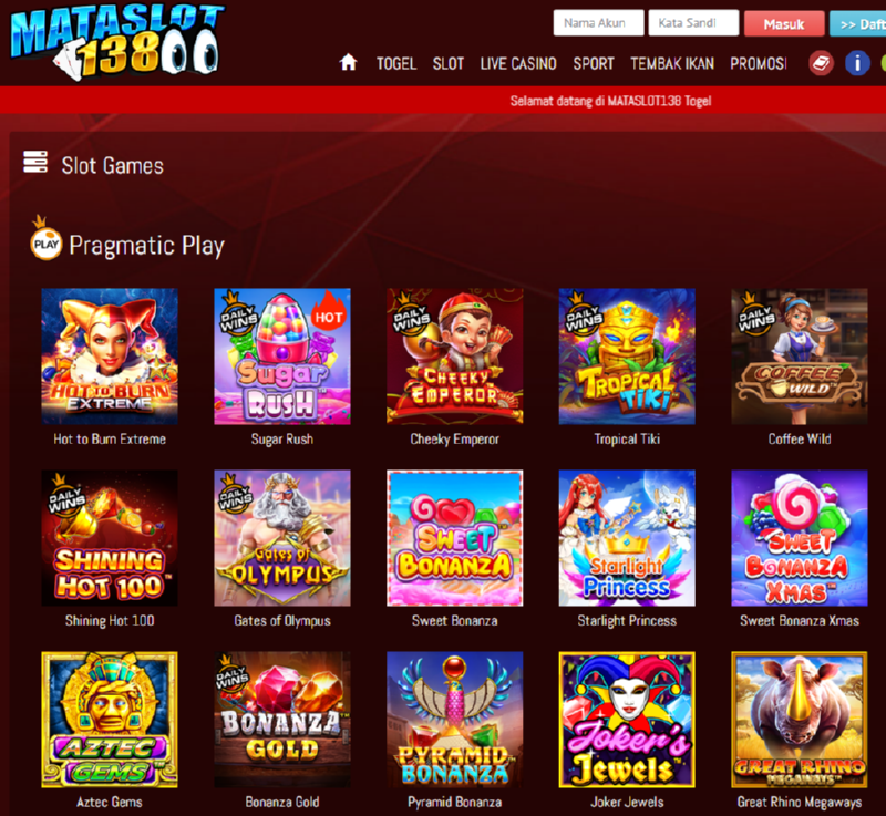 Situs Slot Gacor Mataslot138