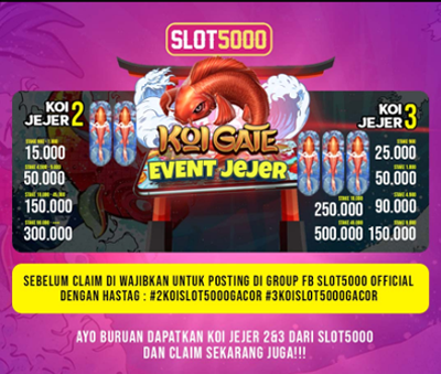 DAFTAR SLOT5000