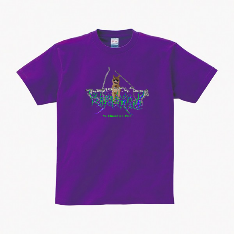 ChainBreak T-shirt (black/purple)