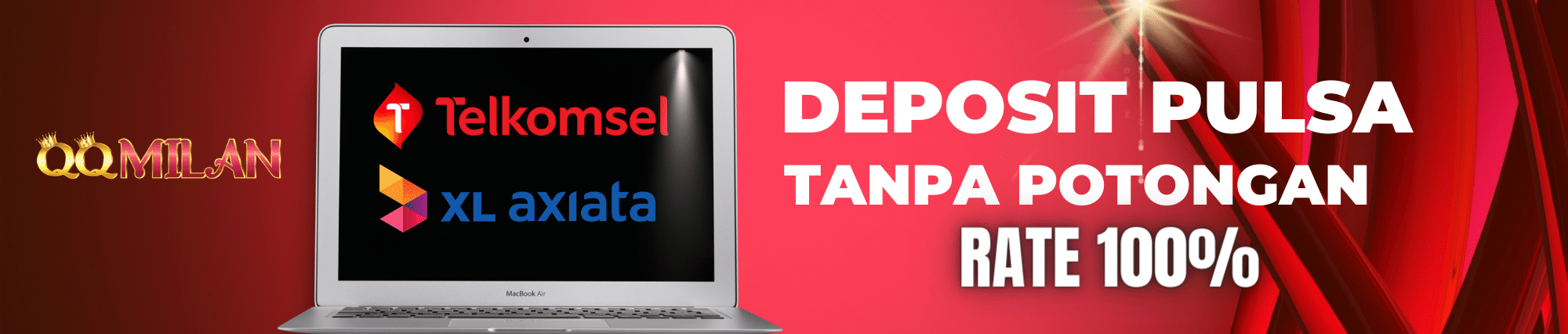 Deposit Pulsa Tanpa Potongan - QQMILAN