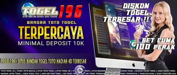 Togel196 : Situs Toto Togel 4D Slot Terpercaya Di Indonesia