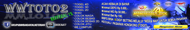 PENDAFTARAN TOGEL ONLINE TERPERCAYA WWTOTO HADIAH ACAK TERBALIK SAH DIBAYAR
